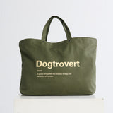 The Dogtrovert™ Tote Bag