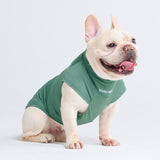 日焼け止め犬用Tシャツ - ダークグリーン